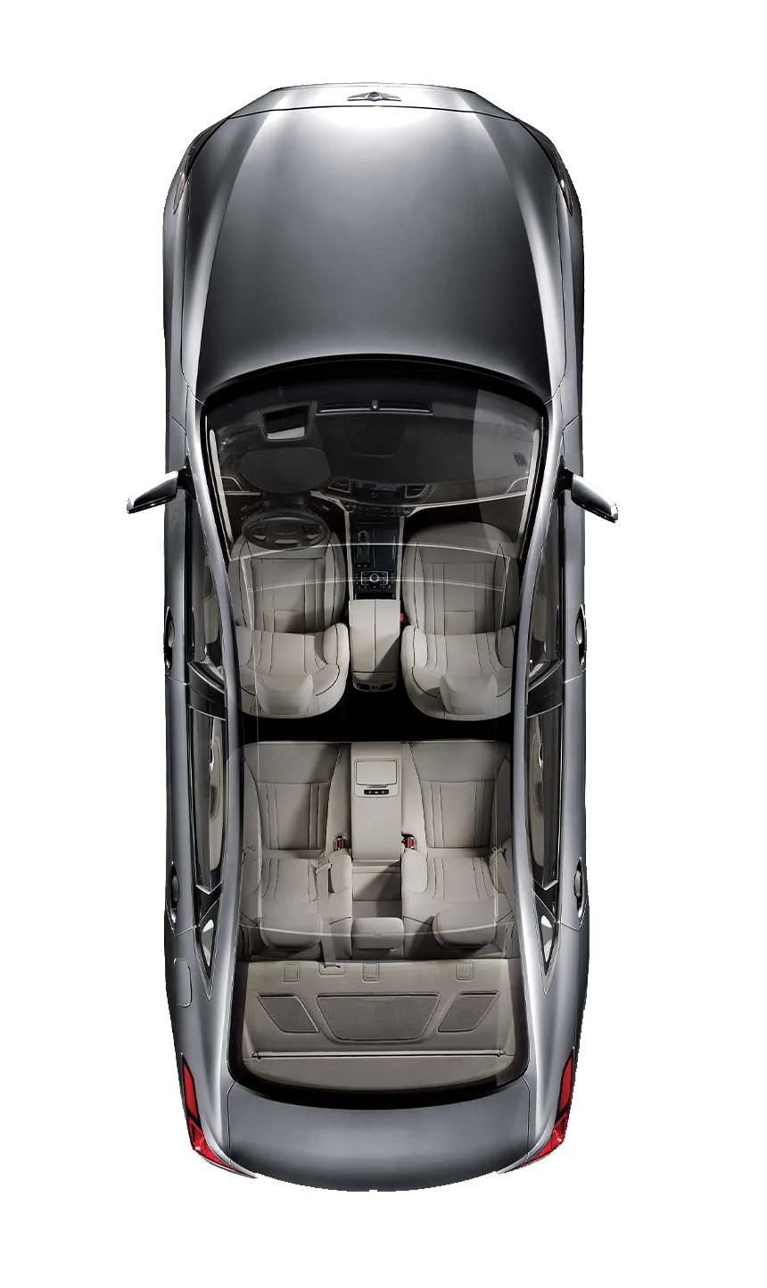 Car top view
