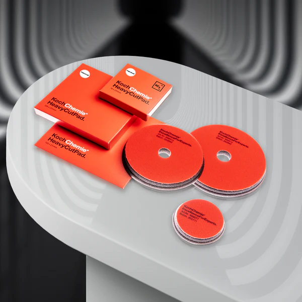 Koch Chemie Heavy Cut Pad Red 126x23 mm (5”)