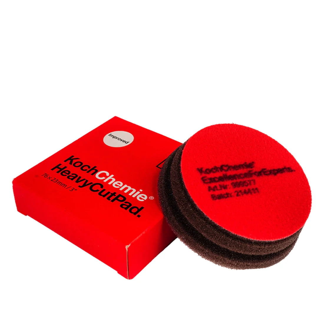 Koch Chemie Heavy Cut Pad Red 76x23 mm (3”) - Image 2