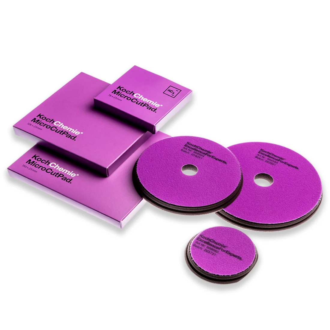 Koch Chemie Micro Cut Pad Purple 150 x 23mm (6") - Image 2
