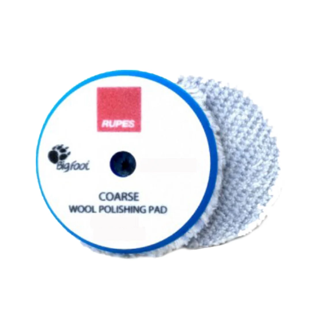 Rupes Coarse Blue Wool Compounding Pad 130/145 mm - Image 2