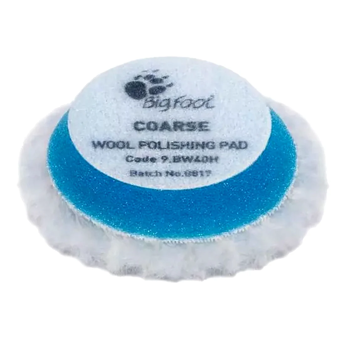 Rupes Coarse Blue Wool Compounding Pad 50/65 Mm - Image 2
