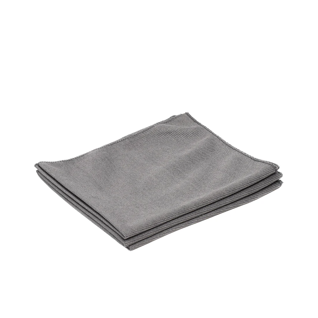 PoshLyf Microfiber Glass Cloth 35cm x 35cm Grey 250 GSM - Image 2