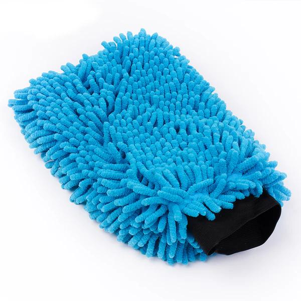 PoshLyf Washmitt Chenille 18cm x 12cm (1 Unit) Light Blue - Image 3