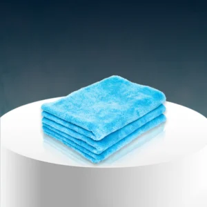 Poshlyf Drier Superb 600 GSM Light Blue Microfiber Titaniumline 60cmx40cm