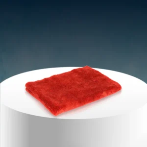 Poshlyf Drier Superb 600 GSM Red Microfiber Titaniumline 60cmx40cm