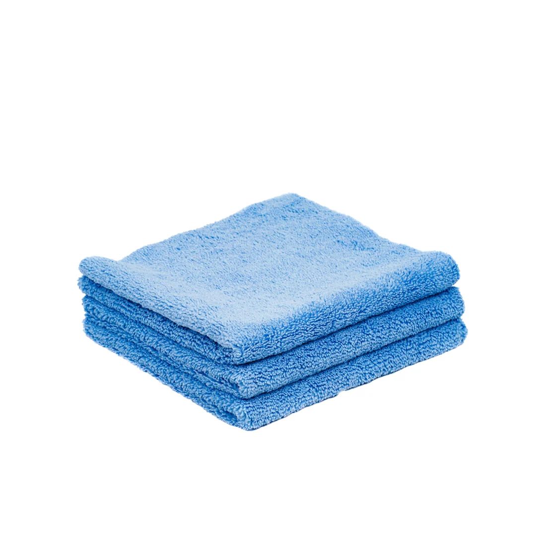 Poshlyf Microfiber Cloth Edgeless-Duo Type 40cm x 40cm Blue 380 GSM - Image 2